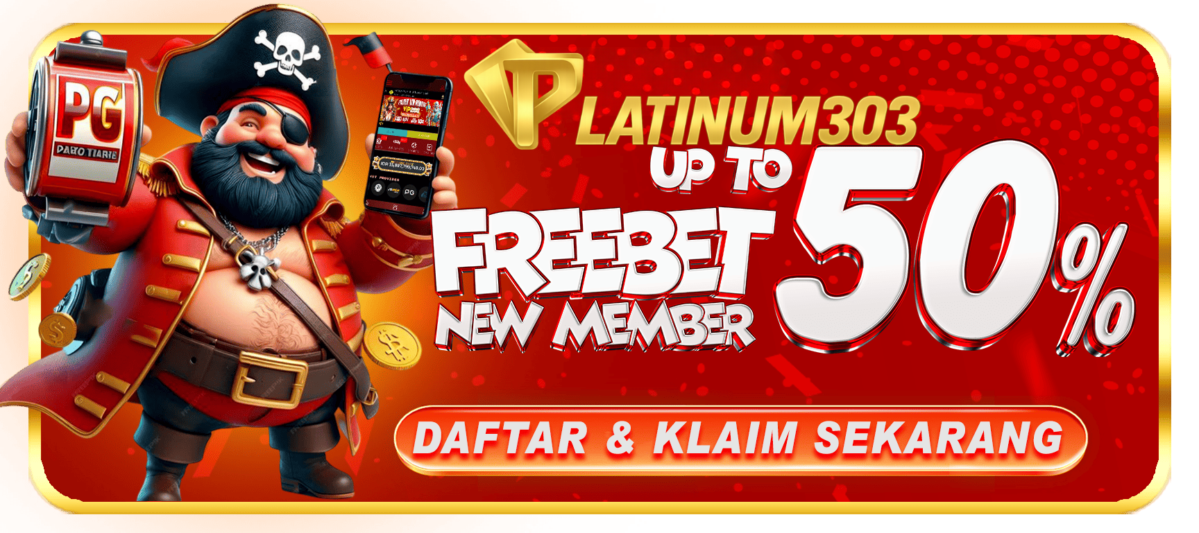 PLATINUM303 adalah situs judi online terpercaya yang menyediakan slot gacor hari ini, RTP Live tertinggi, dan bonus terbesar setiap hari. promo